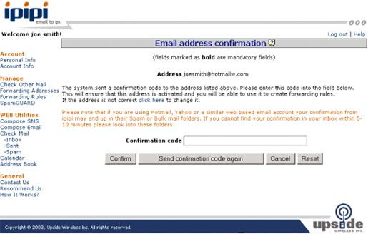office confirmation code 2007